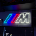 M Striped Style LED Neon Sign